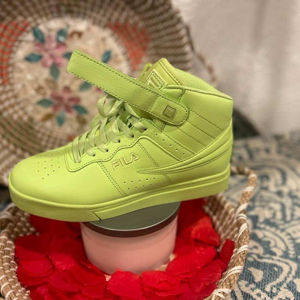 Neon Green Women's FILA Sneaker